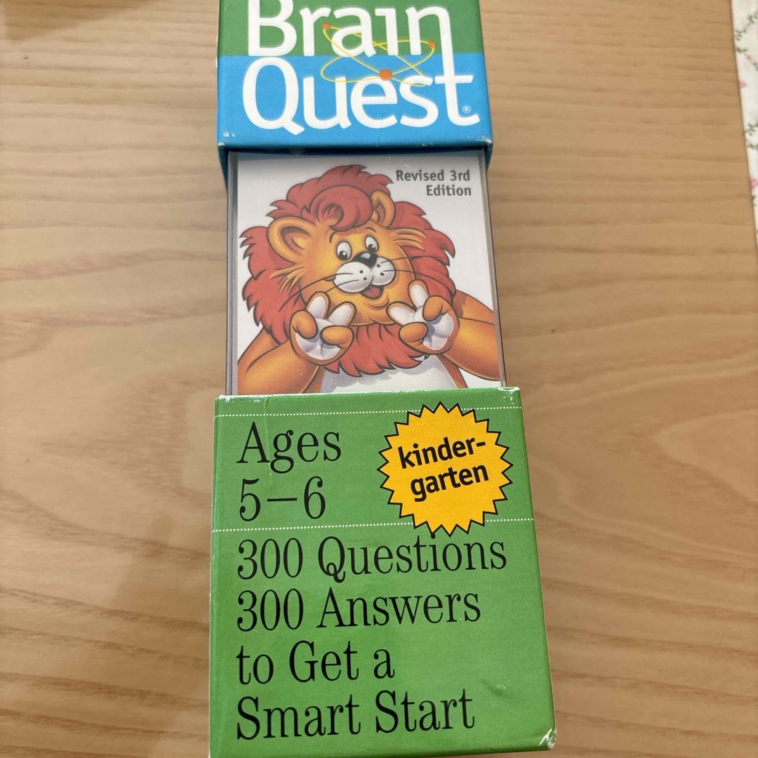 ＢＲＡＩＮ　ＱＵＥＳＴ　ＦＯＲ　three and kindergarten エンタメ/ホビーの本(洋書)の商品写真