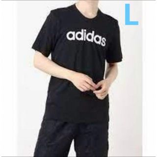 アディダス(adidas)のアディダス　エッセンシャルズ　リニアロゴ　Tシャツ　L(Tシャツ/カットソー(半袖/袖なし))