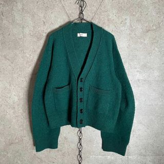 unfil  - 日本製 Unfil brushed camel cardigan ラクダウール