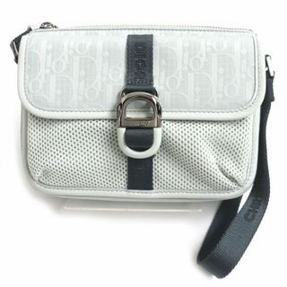 ディオールオム(DIOR HOMME)の未使用品▼ディオールオム 2ESWS006POS_H865 DIOR 8 オブリーク ミラージュ ディオール&パーレイ ミニ メッセンジャーバッグ アイス 伊製(メッセンジャーバッグ)