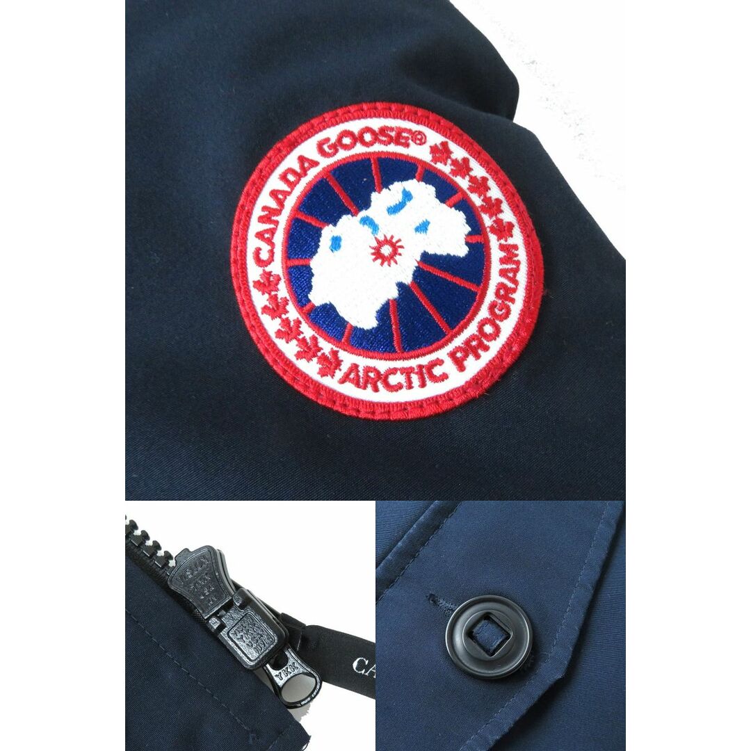 CANADA GOOSE(カナダグース)の良品△正規品 CANADA GOOS カナダグース 5803L OLYMPIA PARKA オリンピアパーカ ダウンジャケット レディース ネイビー S/P 冬物 オススメ レディースのジャケット/アウター(ダウンジャケット)の商品写真