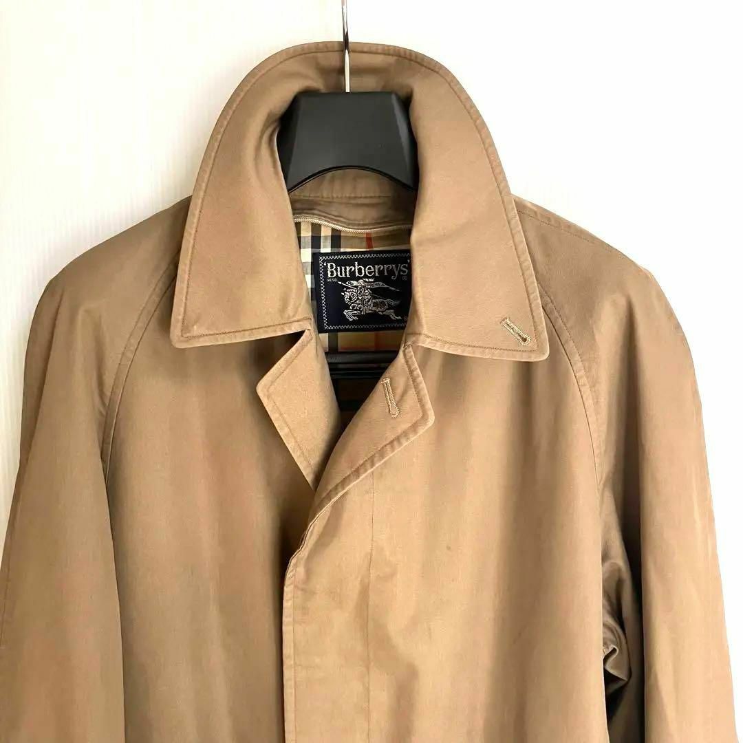 BURBERRYS バーバリー　ヴィンテージ メンズXL茶系　ステンカラーコート メンズのジャケット/アウター(ステンカラーコート)の商品写真