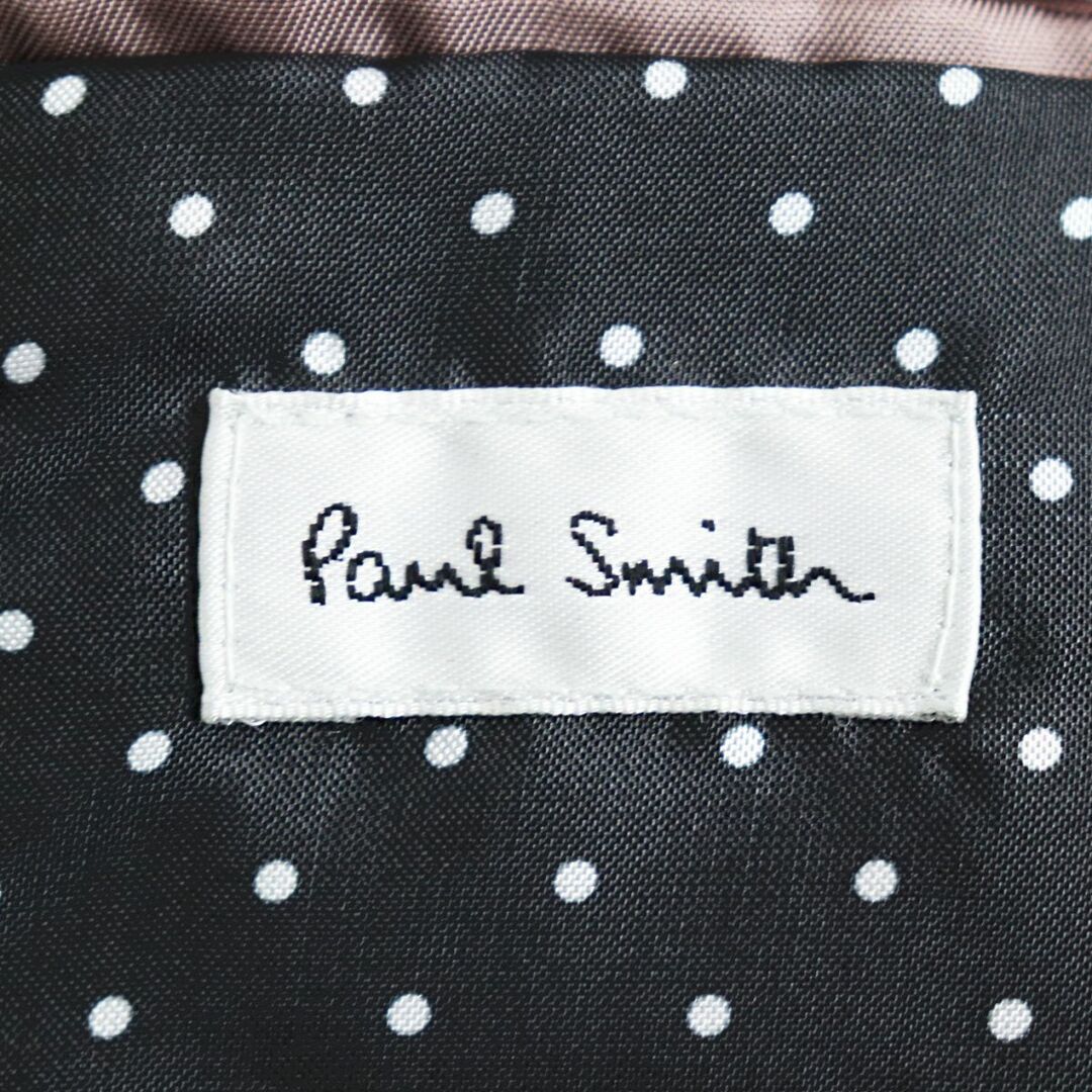 Paul Smith(ポールスミス)の未使用品●Paul Smith ポールスミス ラムレザー ニット切替 ZIP UP シングル ライダース/レザージャケット ブラック M 正規品 タグ付き メンズのジャケット/アウター(ライダースジャケット)の商品写真