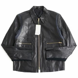 Paul Smith - 未使用品○Paul Smith ポールスミス ラムレザー ニット 