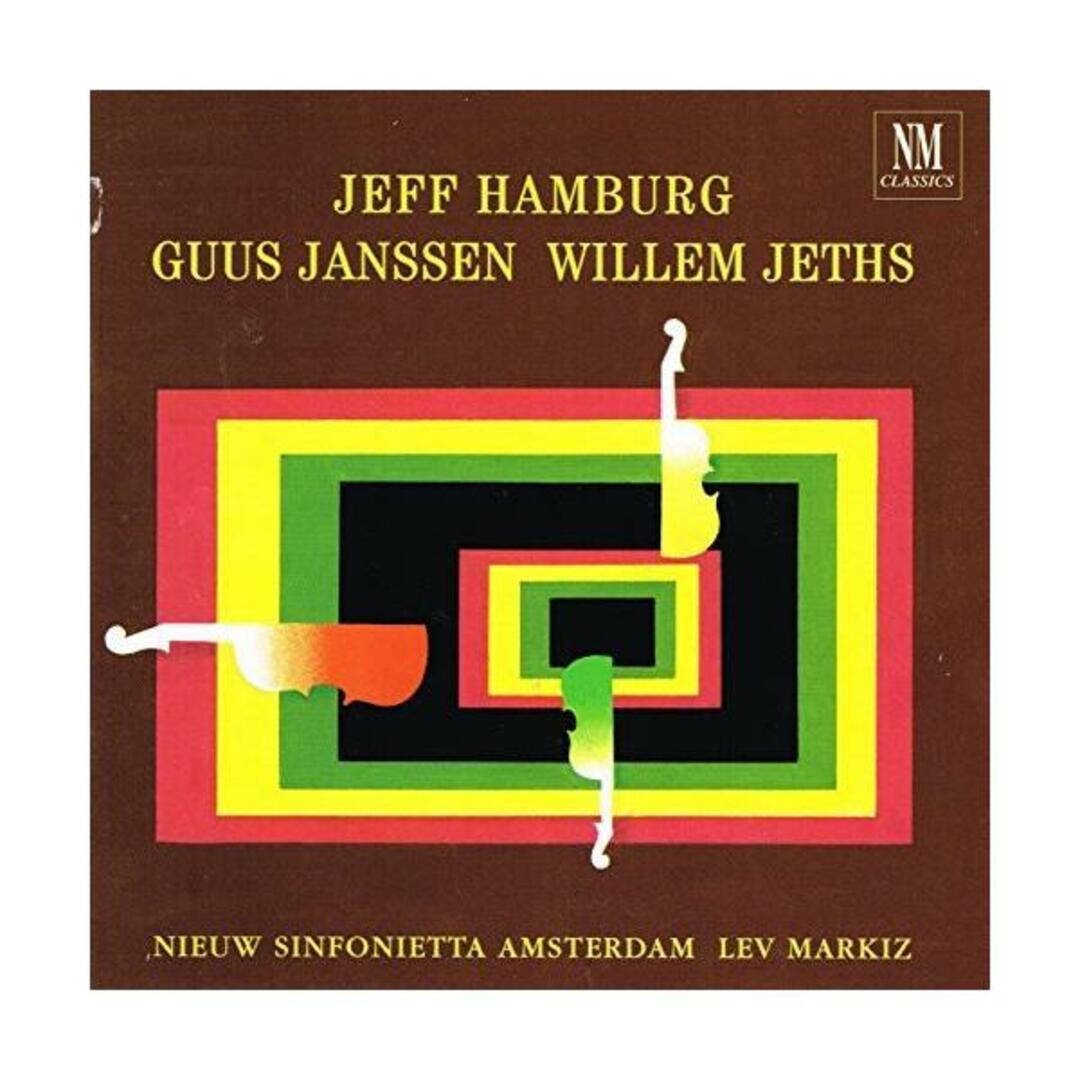 【中古】ジェフ・ハンブルク、フース・ヤンセン、ウィレム・ジェス/ニュー・シンフォニエッタ・アムステルダム、レフ・マルキス(帯なし) エンタメ/ホビーのCD(その他)の商品写真