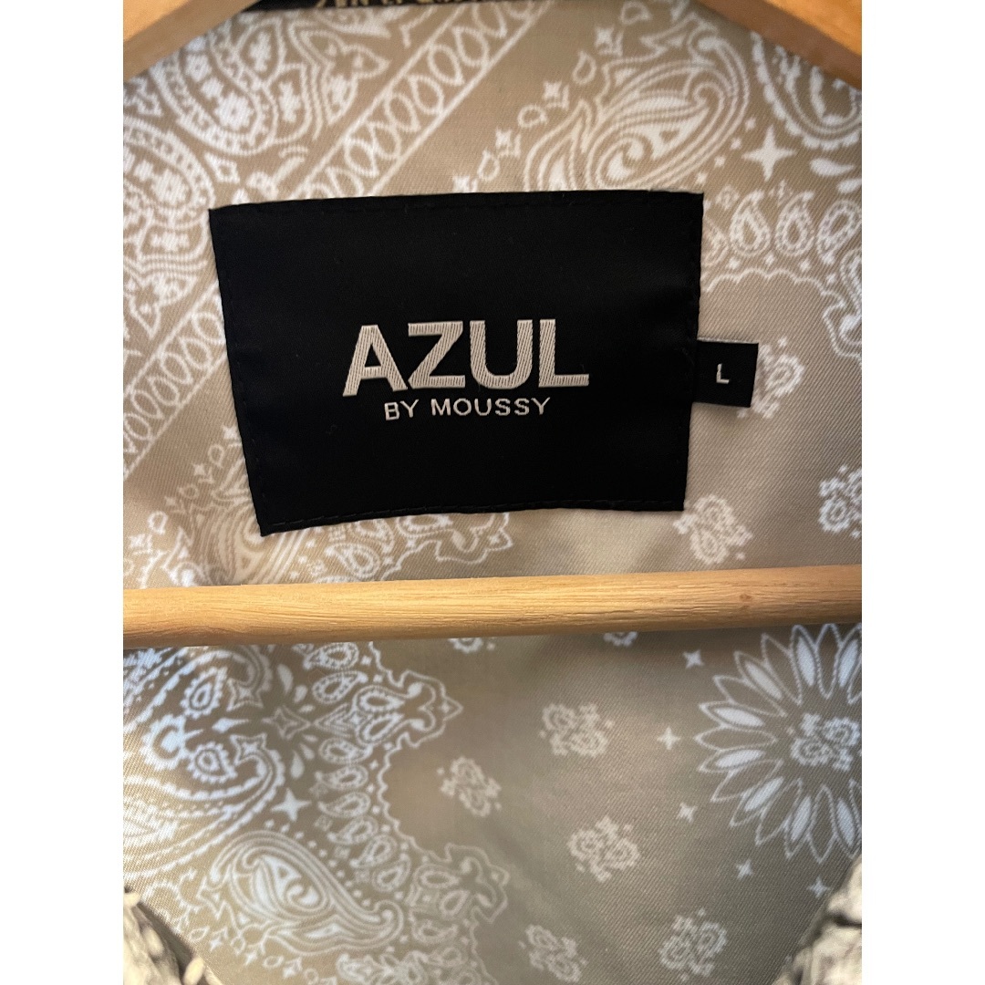 AZUL by moussy(アズールバイマウジー)のAZUL  ペイズリー　コーチジャケットandブルゾン メンズのジャケット/アウター(その他)の商品写真