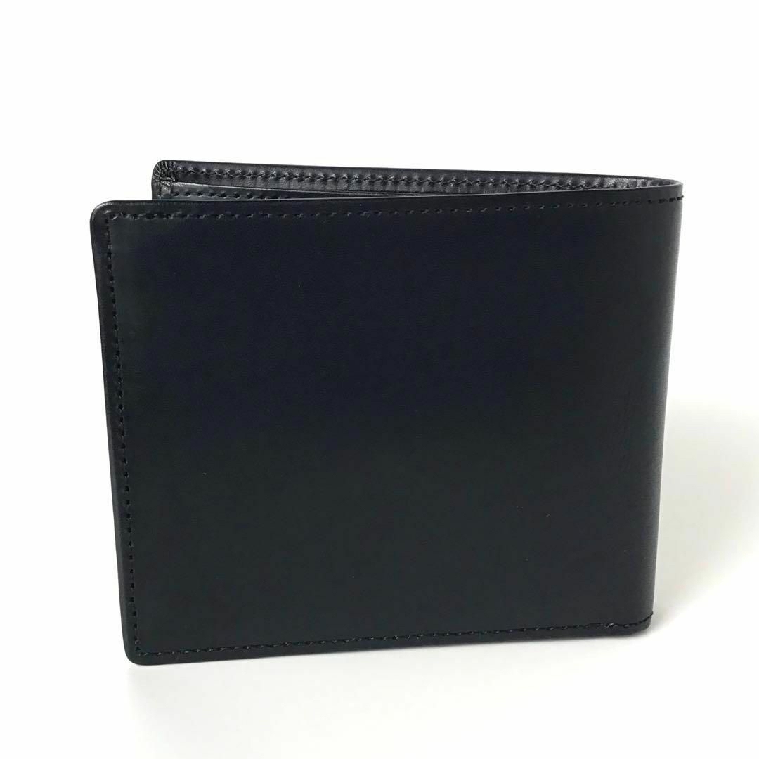 【新品】マーガレットハウエル✨ナチュラルタンニング 2つ折り財布 ブラック
