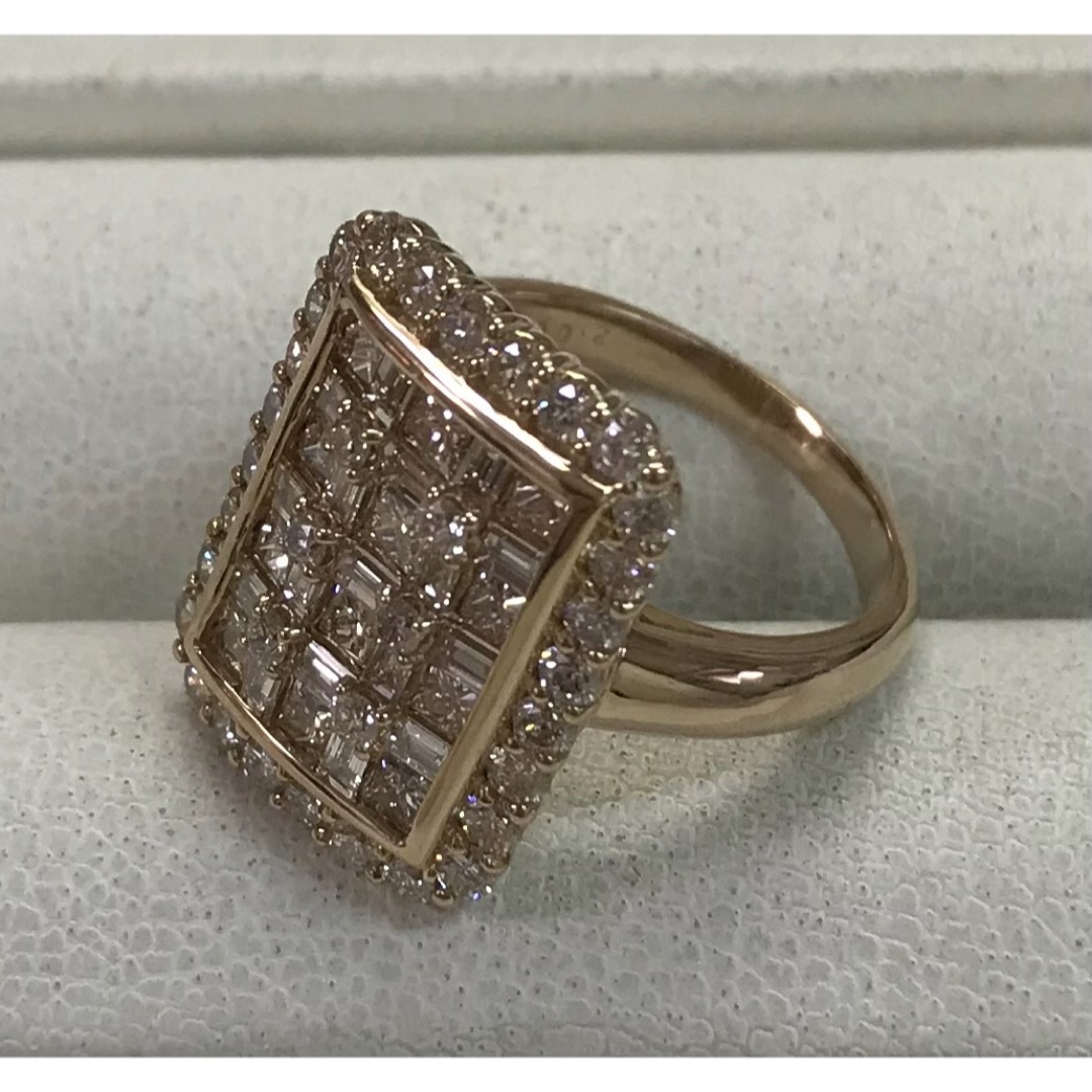 ★サイズ11.5号★K18ピンクゴールド/ダイヤモンドリング★2.00ct★ レディースのアクセサリー(リング(指輪))の商品写真