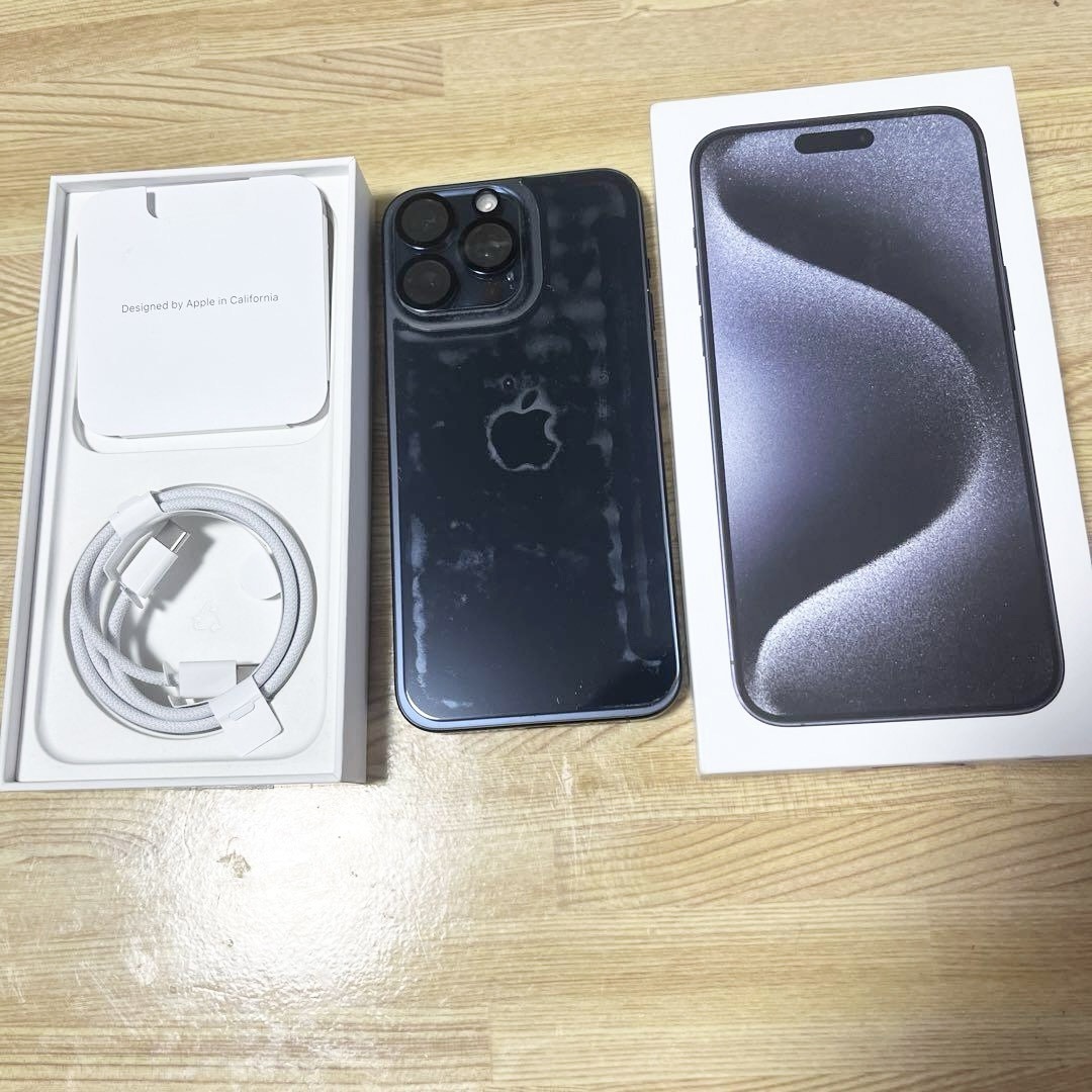 Apple - iPhone 15 Pro Max 256GB ブルーチタニウムSIMフリーの通販 by Apple - iPhone 15 Pro Max 256GB ブルーチタニウムSIMフリーの通販 by