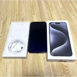 アップル(Apple)のiPhone 15 Pro Max 256GB ブルーチタニウムSIMフリー(スマートフォン本体)