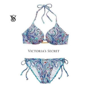ヴィクトリアズシークレット(Victoria's Secret)の新品(32D/M他)victoria's secret２カップUPホルタービキニ(水着)