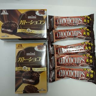 モリナガセイカ(森永製菓)のminiガトーショコラ　チョコチップクッキー　ハンディスイーツ　1524円相当(菓子/デザート)