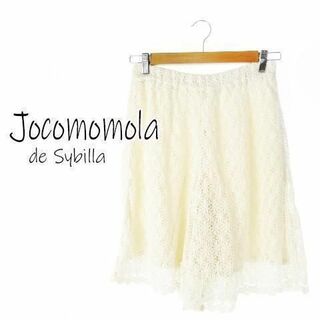 ホコモモラ(Jocomomola)のホコモモラ 総レースウエストゴムショートパンツ 40 白 230526CK25A(ショートパンツ)