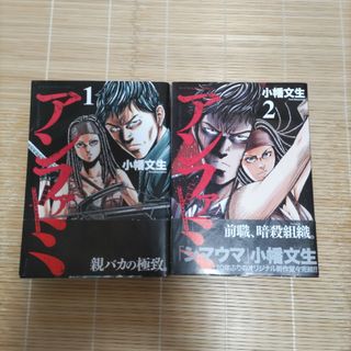 アンファミ　１巻、２巻（完結２冊セット）(青年漫画)