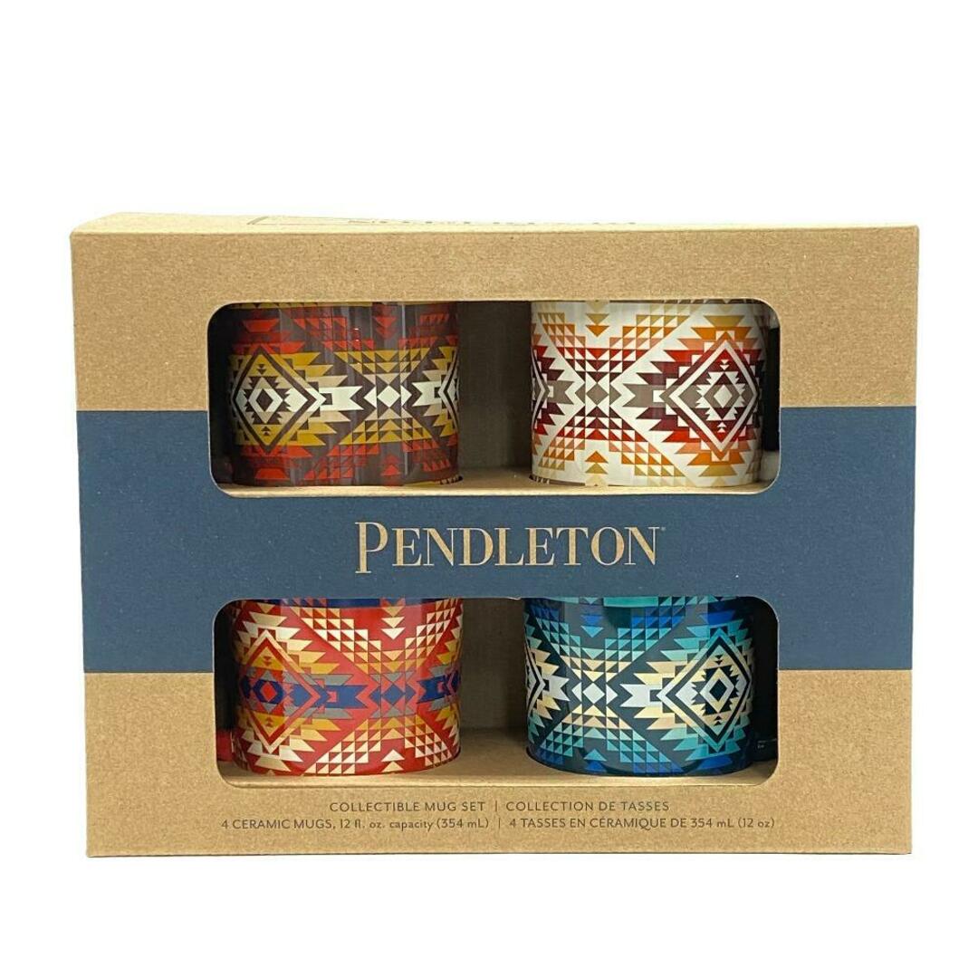 PENDLETON(ペンドルトン)のペンドルトン PENDLETON マグカップ
 セラミックマグセット SMITH ROCK COL スミスロック 4点セット マルチカラー インテリア/住まい/日用品のキッチン/食器(グラス/カップ)の商品写真