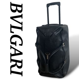 ブルガリ(BVLGARI)のBVLGARI  ブルガリ　ボストンバッグ　キャリーケース　2way  ブラック(ボストンバッグ)