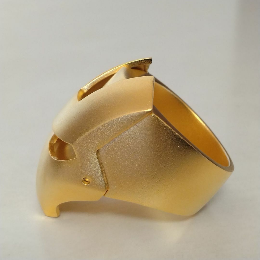 アイアンマン 指輪 リング ロバート・ダウニー・Jr. シルバー925 ゴールド メンズのアクセサリー(リング(指輪))の商品写真