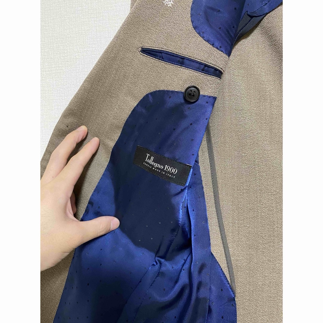 THE SUIT COMPANY(スーツカンパニー)のイタリア生地　Tollegno トレーニョ　スリーピース　スーツセレクト メンズのスーツ(セットアップ)の商品写真
