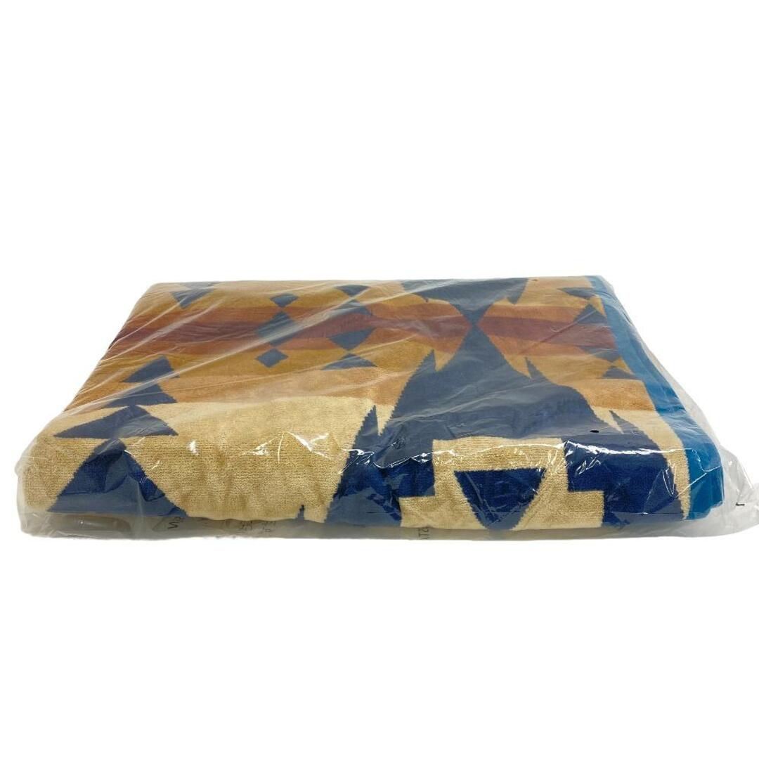 PENDLETON(ペンドルトン)のペンドルトン PENDLETON タオル
 OVERSIZED JACQUARD SPA TOWEL SISKIYOU バスタオル ブランケット ブルー インテリア/住まい/日用品の日用品/生活雑貨/旅行(タオル/バス用品)の商品写真