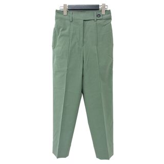 デプレ(DES PRES)のDES PRES デプレ パンツ テーパードパンツ カーキ サイズ:32(5号) クロップド丈 ストレッチ コットン 綿 日本製 ブランド ボトムス ズボン【レディース】【中古】(カジュアルパンツ)