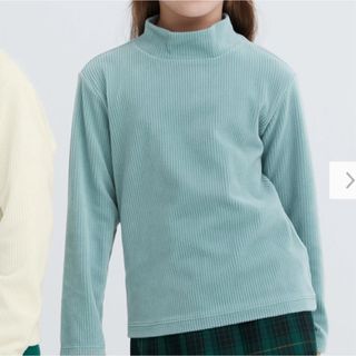 ユニクロ(UNIQLO)の新品未使用！ユニクロ！ハイネック！フリース(Tシャツ/カットソー)