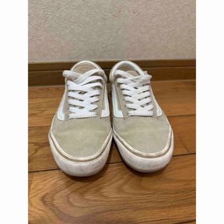 VANS ベージュ スニーカー 22.5cm(スニーカー)