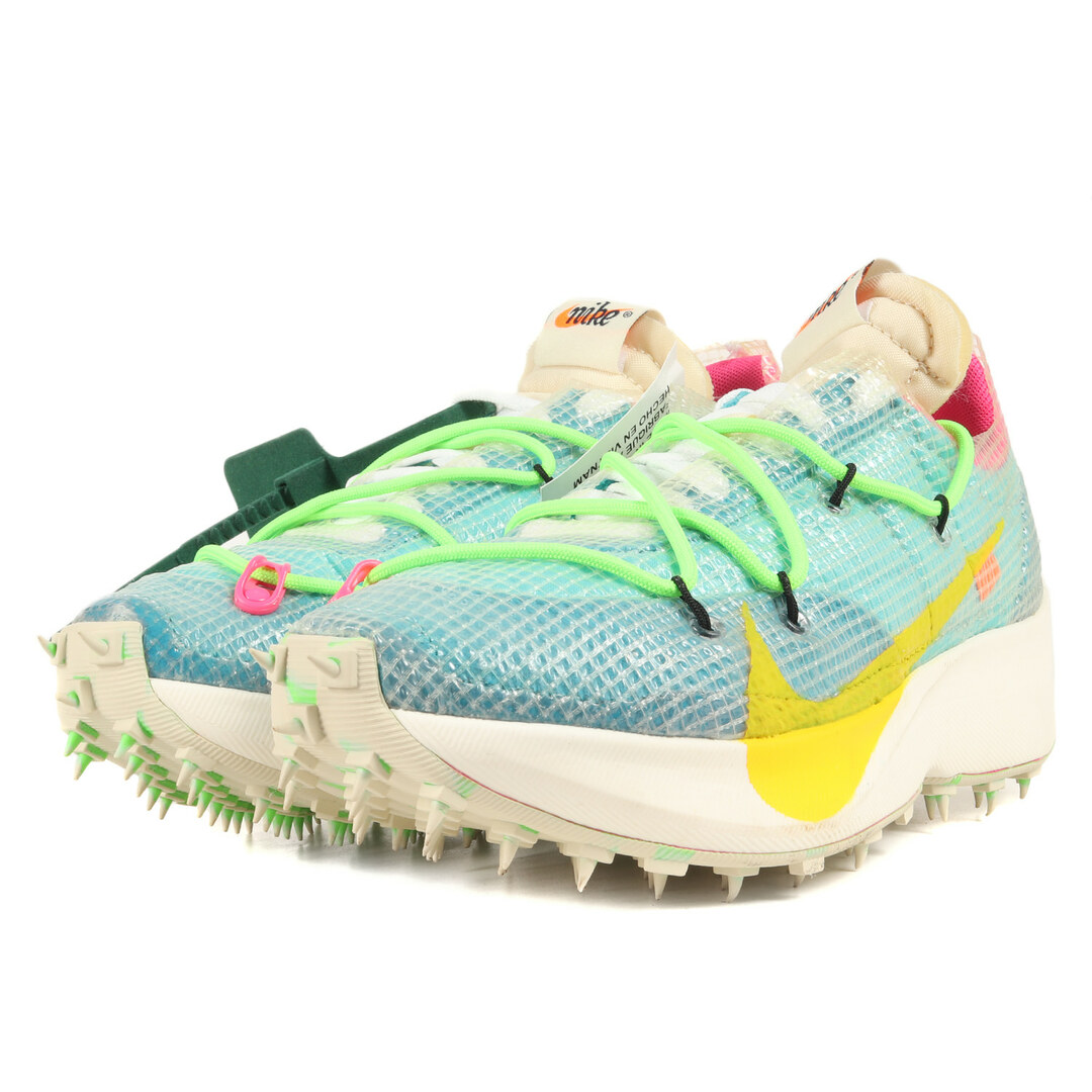 OFF-WHITE(オフホワイト)の新品 OFF-WHITE オフホワイト サイズ:23.0cm 19AW NIKE WMNS VAPOR STREET / OW (CD8178-400) ナイキ コラボ ヴェイパー ストリート ポアライズブルー ツアーイエロー WMNS US6 ローカット スニーカー シューズ 靴 コラボ【レディース】 レディースの靴/シューズ(スニーカー)の商品写真