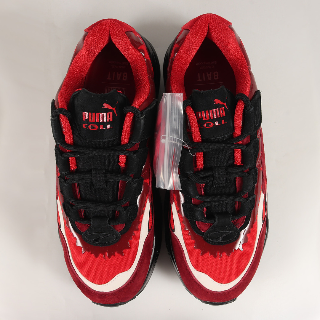 PUMA(プーマ)の新品 PUMA プーマ サイズ:26.5cm 20SS MARVEL ×BAIT CELL VENOM CARNAGE べイト マーベル セル カーネイジ レッド US8.5 ローカット スニーカー コラボ シューズ 靴【メンズ】 メンズの靴/シューズ(スニーカー)の商品写真