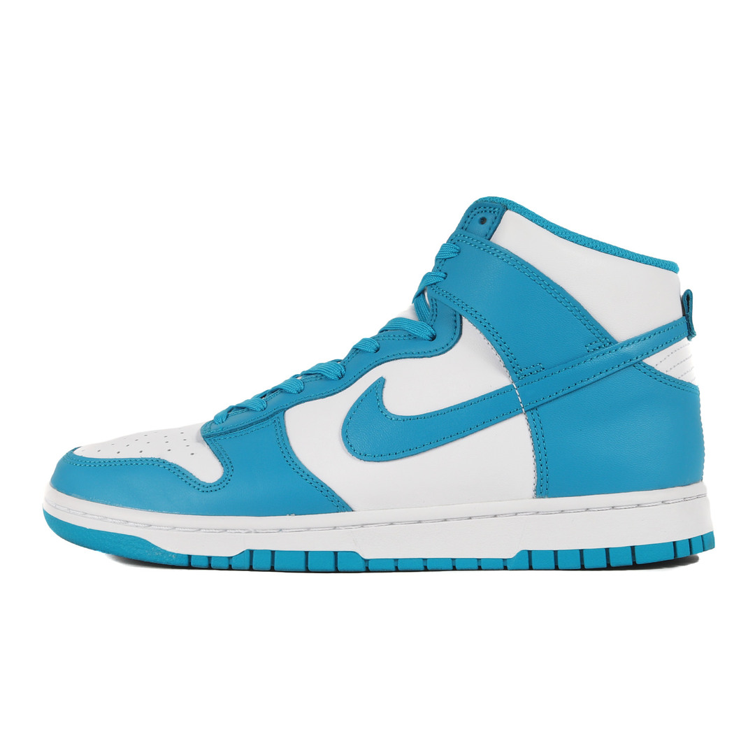 NIKE(ナイキ)の美品 NIKE ナイキ サイズ:28.0cm DUNK HI RETRO CHAMPIONSHIP BLUE (DD1399-400) ダンク ハイ レトロ チャンピオンシップ レーサーブルー ホワイト US10 ハイカット スニーカー シューズ 靴【メンズ】【中古】 メンズの靴/シューズ(スニーカー)の商品写真