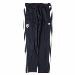 アディダス(adidas)の美品 adidas アディダス パンツ サイズ:XXL 23AW MADRID BECKENBAUER ベッケン バウアー トラック パンツ IL1024 ジャージ レアル マドリード ネイビー 紺 ボトムス ズボン トラックパンツ【メンズ】【中古】(その他)