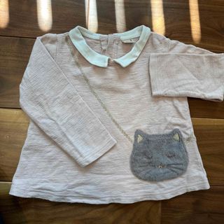 プティマイン 猫 子供 Tシャツ/カットソー(女の子)の通販 100点