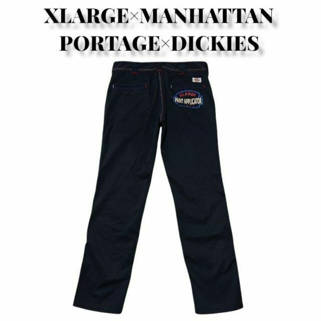 XLARGE(エクストララージ)のXLARGE×マンハッタンポーテージ×DICKIES コラボパンツディッキーズ メンズのパンツ(チノパン)の商品写真