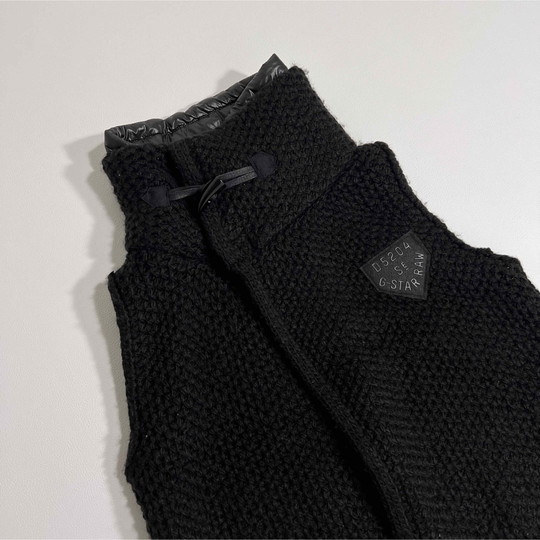 G-STAR RAW(ジースター)のG-STAR RAW ジースターロウ　ニットベスト　ワッペン　トップス レディースのトップス(ベスト/ジレ)の商品写真