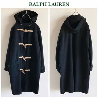 ラルフローレン(Ralph Lauren)のビンテージ ポロスポーツ ラルフローレン ウールメルトン ロング ダッフルコート(ダッフルコート)