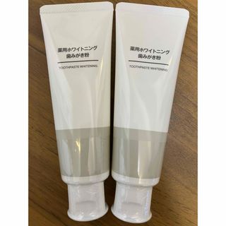 ムジルシリョウヒン(MUJI (無印良品))の無印良品 薬用ホワイトニング歯磨き粉 100g×2個(歯磨き粉)