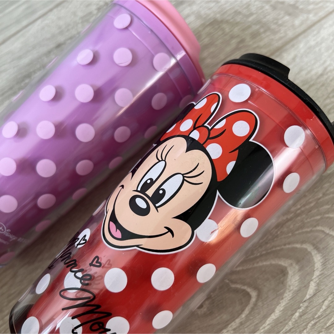 Disney(ディズニー)のミニー&デイジータンブラー インテリア/住まい/日用品のキッチン/食器(タンブラー)の商品写真