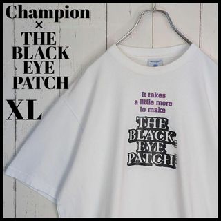 【限定コラボ】 ブラックアイパッチ × チャンピオン センターロゴ  Tシャツ(Tシャツ/カットソー(半袖/袖なし))