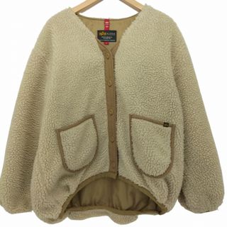 アルファインダストリーズ(ALPHA INDUSTRIES)のALPHA INDUSTRIES(アルファインダストリーズ) フリースジャケット(カーディガン)