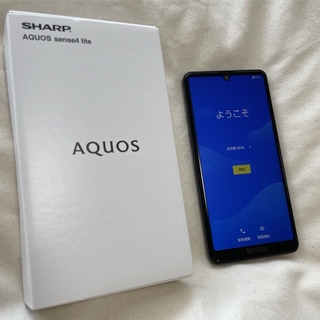 SHARP AQUOS sense4 lite 楽天版 64GB ブラック(スマートフォン本体)