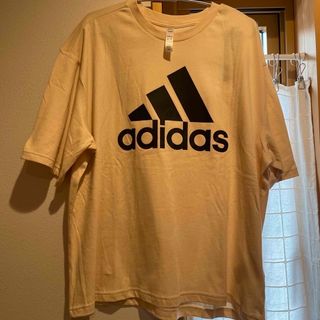 アディダス(adidas)のアディダス　ロゴTシャツ　レディースXL(Tシャツ(半袖/袖なし))