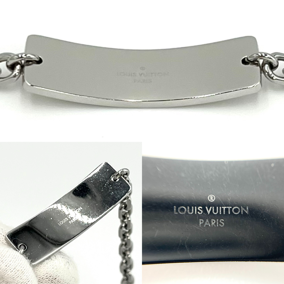 LOUIS VUITTON(ルイヴィトン)のルイヴィトン M00681 ブレスレット･モノグラム ボールド シルバーカラー メンズのアクセサリー(ブレスレット)の商品写真