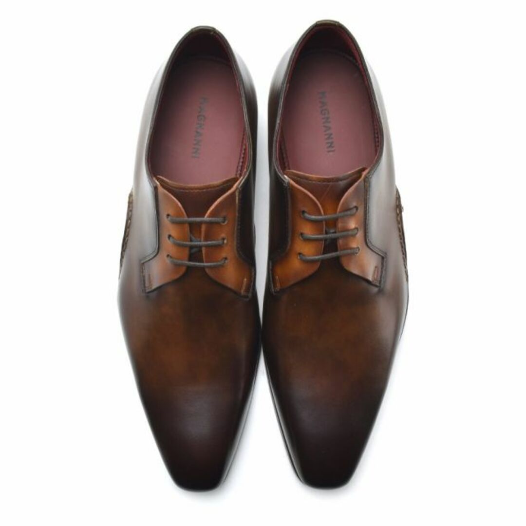 MAGNANNI(マグナーニ)の【TABACO/CUERO】マグナーニ ビジネスシューズ メンズ ドレスシューズ オパンカ ダービー 革靴 紳士靴 外羽根式 シューズ ブラウン MAGNANNI 24568【送料無料】 メンズの靴/シューズ(ドレス/ビジネス)の商品写真