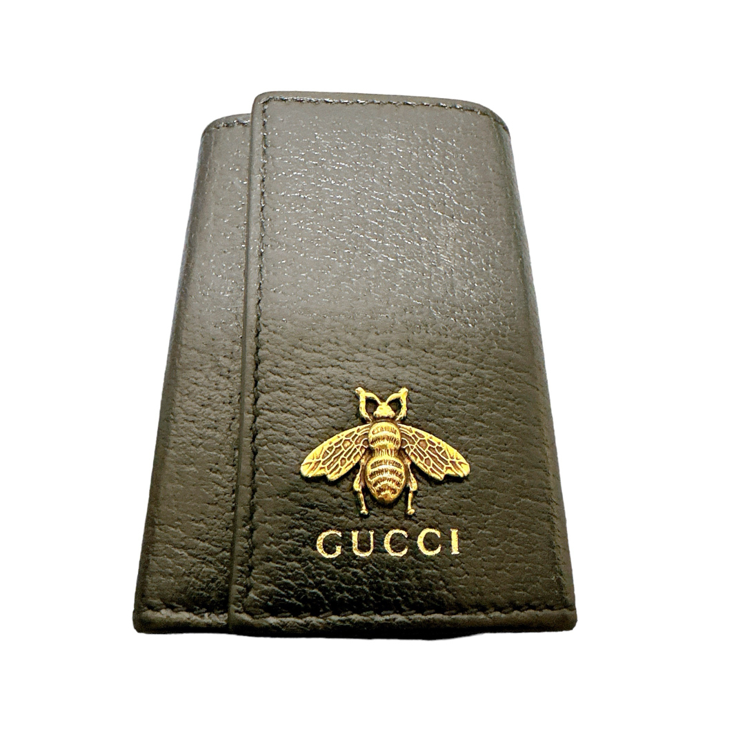 Gucci(グッチ)の《美品》 グッチ 6連キーケース ハチ アニマリエ 523683 ブラック ビー メンズのファッション小物(キーケース)の商品写真