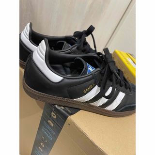 アディダス(adidas)のadidas アディダス　SAMBA スニーカー　ブラック　23cm(スニーカー)