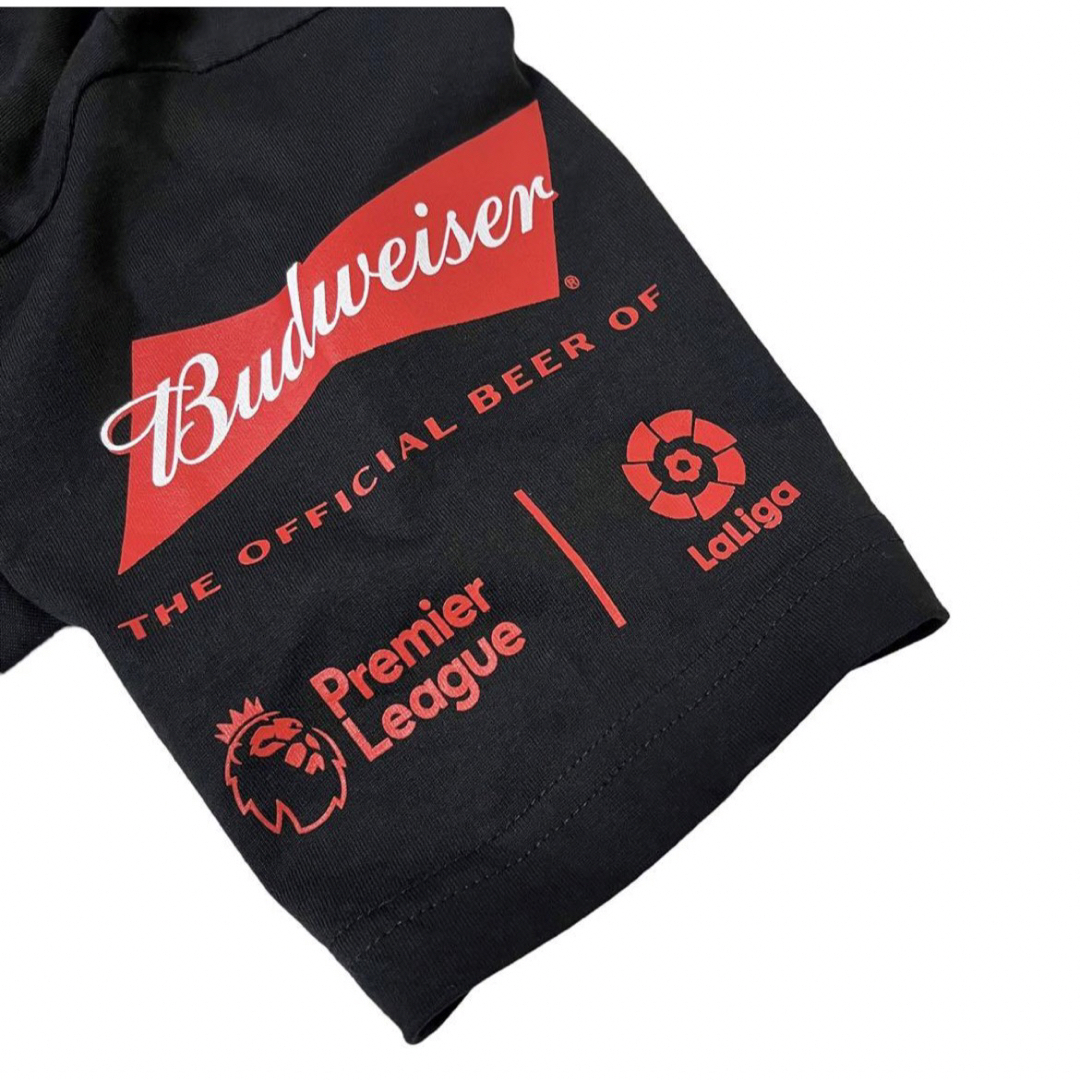 Budweiser バドワイザー 半袖Tシャツ サッカー プレミアリーグ コラボ メンズのトップス(Tシャツ/カットソー(半袖/袖なし))の商品写真