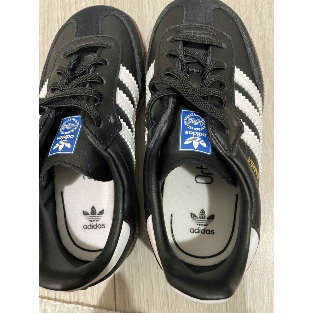 adidas(アディダス)のadidas アディダス　SAMBA スニーカー　ブラック　16cm キッズ キッズ/ベビー/マタニティのベビー靴/シューズ(~14cm)(スニーカー)の商品写真