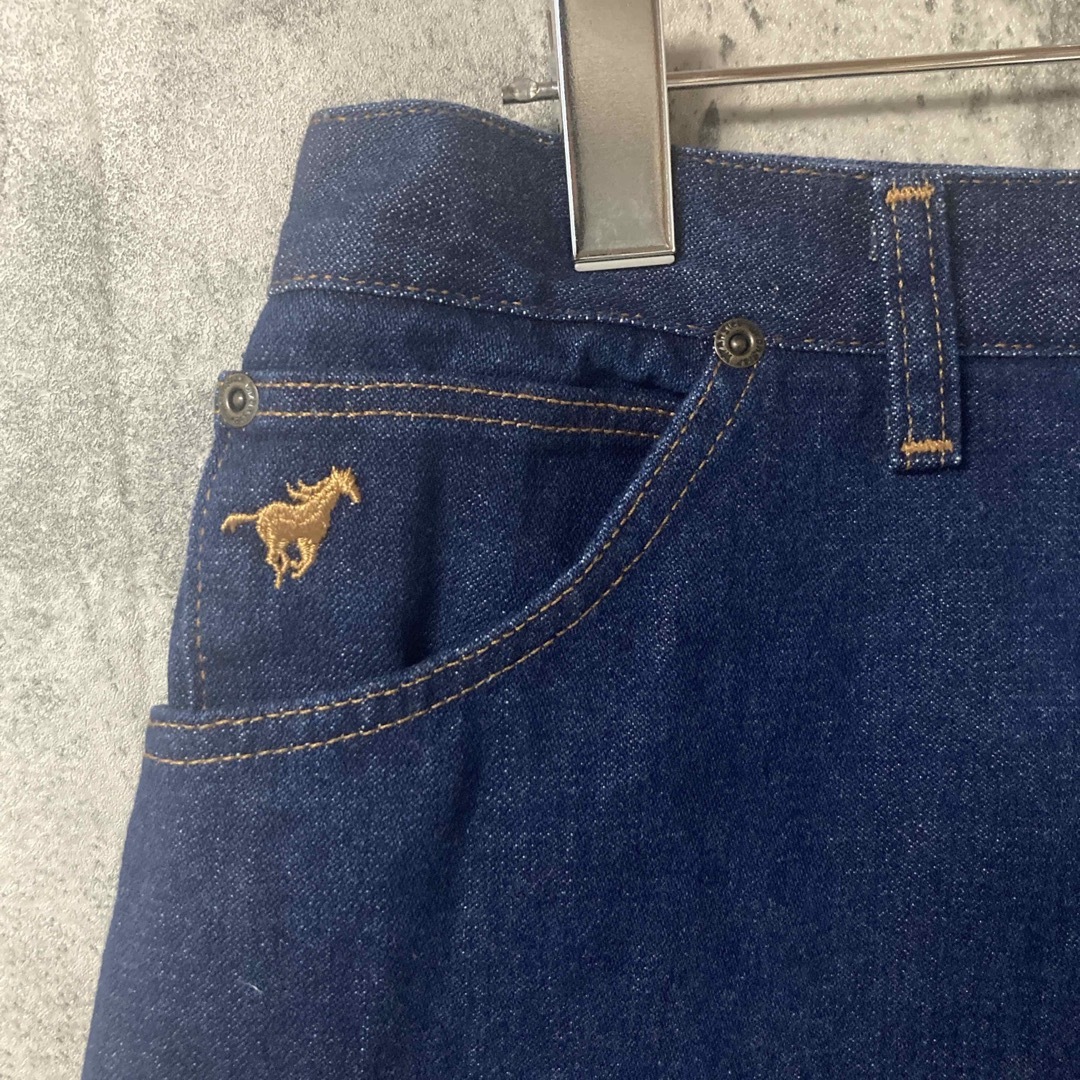 Wrangler(ラングラー)のWrangler ミディアム丈　デニム　スカート レディースのスカート(ひざ丈スカート)の商品写真