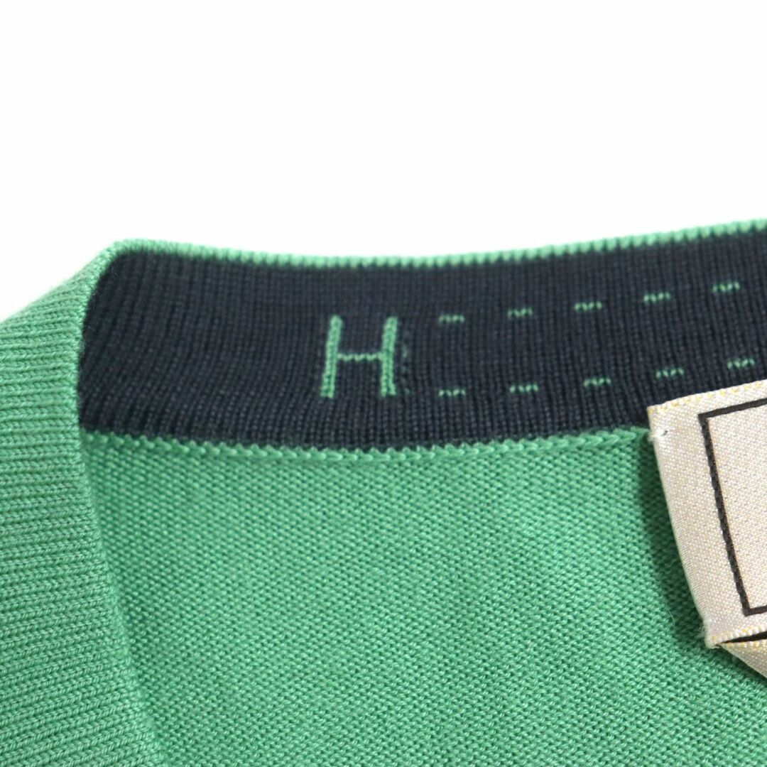 HERMES - 極美品▽2022年製 HERMES エルメス Hロゴ刺繍入り HERMES - 極美品▽2022年製 HERMES エルメス Hロゴ刺繍入り