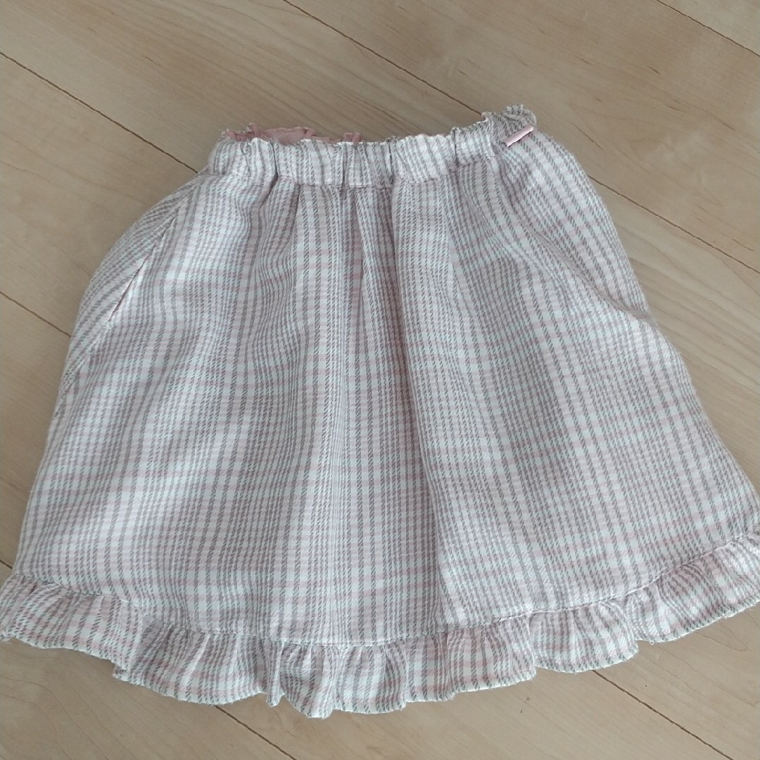 mezzo piano(メゾピアノ)のメゾピアノ スカート☆130cm キッズ/ベビー/マタニティのキッズ服女の子用(90cm~)(スカート)の商品写真