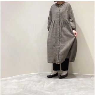 ネストローブ(nest Robe)のオオカミとフクロウ　フクロウとキンモクセイのシーソー(ロングワンピース/マキシワンピース)